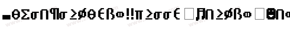 VideoTerminalScreen-Normal Bold字体转换